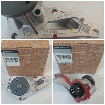 Megane 4 Talisman Clio 5 Kadjar Duster 2 Devirdaim Su Pompası 1.0 TCe 1.3 TCe H5H 210109334R Renault Mais