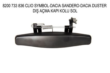 Duster 1 Sandero 1 Sol Dış Kapı Açma Kolu 8200733836 Merco