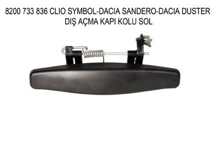 Duster 1 Sandero 1 Sol Dış Kapı Açma Kolu 8200733836 Merco