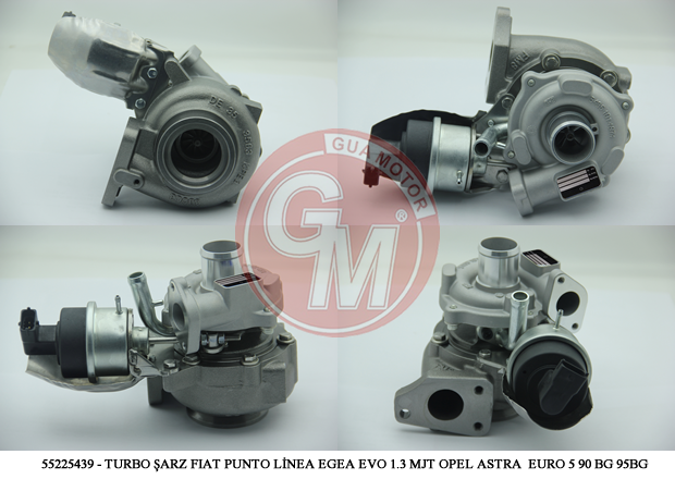 TURBO SARJ LINEA-PUNTO-EGEA-ASTRA 1.3 90-95BG EURO5