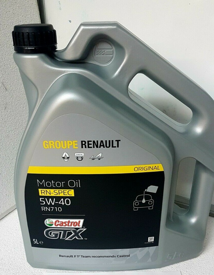 Renault Motor Yagi 5W40 4 Litre Castrol