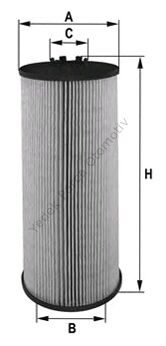 YAĞ FİLTRESİ 650308Y VECTRA-B (96-98) X18XE (ELEMAN TİP)