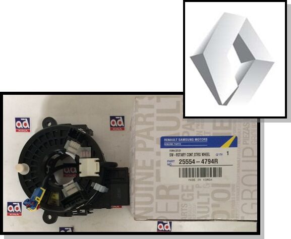 Megane 3 Fluence Airbag Sargısı Döner Kantaktör 2010 2016 255544794R Renault Mais