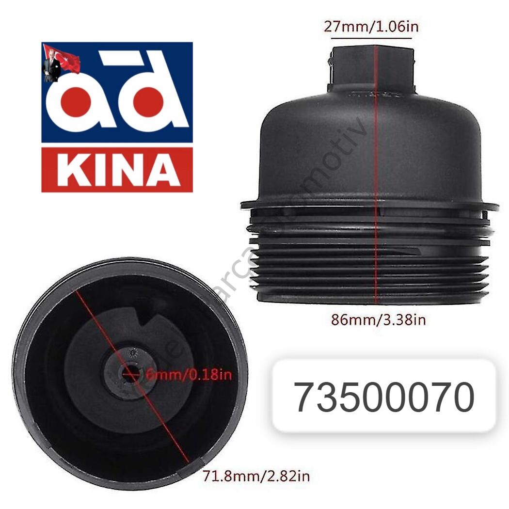 YAĞ FİLTRE KAPAĞI PB1540 BENZİNLİ CORSA DOBLO