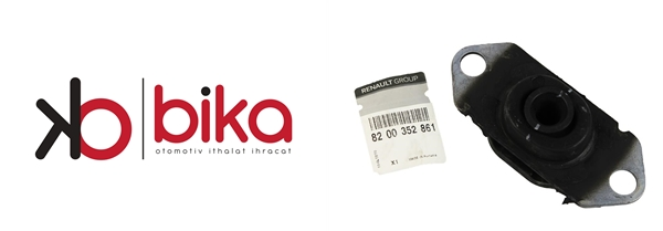 Clio 3 Modus Motor Şanzuman Takozu Sol Kulak 2004 2012 8200352861 6001548160 Renault Mais