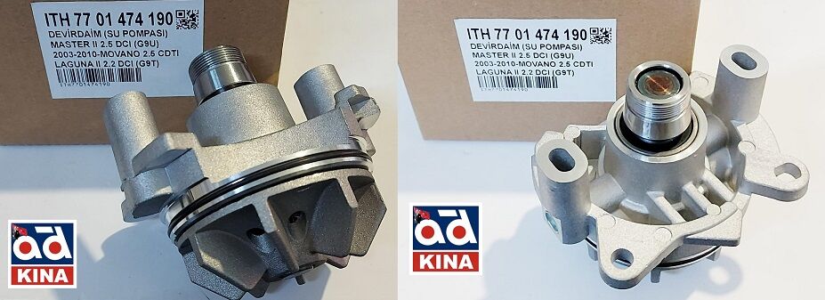 Master 2 Movano Su Pompası Devirdaim 2.5 dCi 7701474190 8200729976 İthal