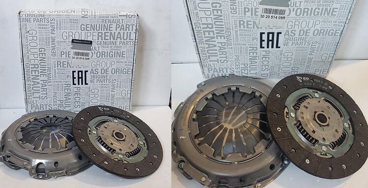 Clio 5 Captur 2 Debriyaj seti Baskı Balata 1.0 Tce H4D 302051409R Renault Mais