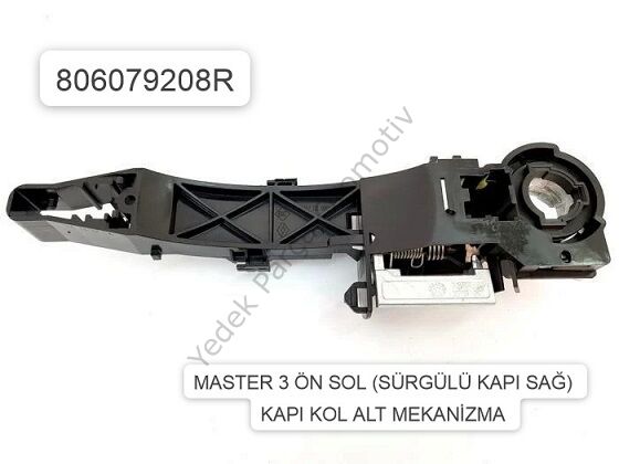 KAPI KOL ALT MEKANİZMASI ÖN SOL 806079208R MASTER III