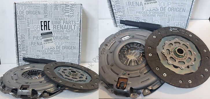 DEBRİYAJ SETİ 302057092R CLIO IV CAPTUR DUSTER H4BT EURO6 6İLERİ