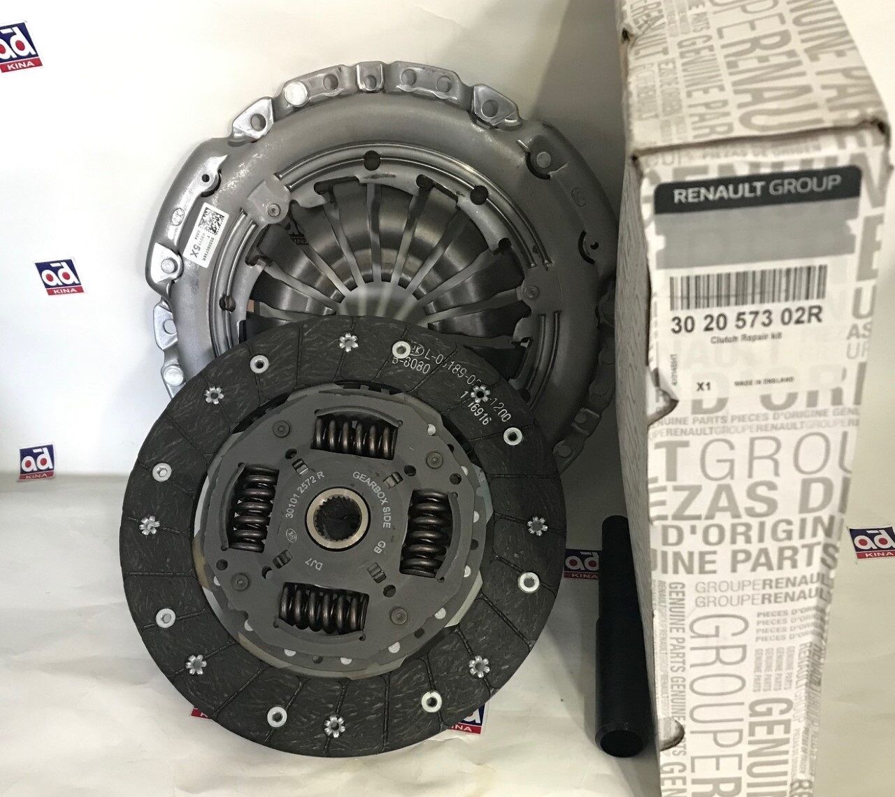 Clio 4 Captur 1 Logan 2 Kangoo 2 Debriyaj Seti Baskı Balata 1.5 Dci K9K 2016 2020 302057302R Renault Mais