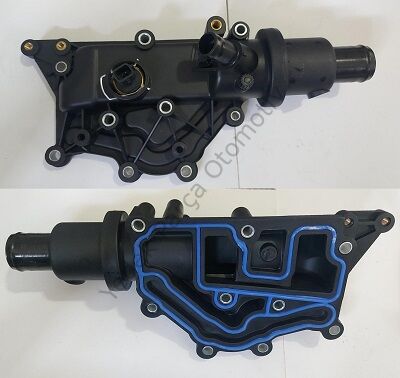 TERMOSTAT KOMPLE 8200700092 (89C) (2 FİŞ MÜŞÜRLÜ) MEGANE II-III-FLUENCE-LAGUNA I