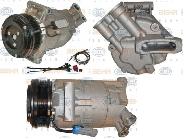 KLİMA KOMPRESÖRÜ 8FK351135801 ASTRA-H 1.6 (Z16XEP) TWINPORT (105MM) **