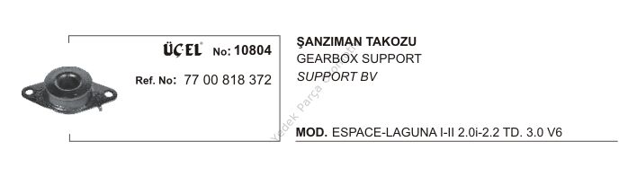 ŞANZUMAN TAKOZU SOL 10804 LAGUNA-I-II