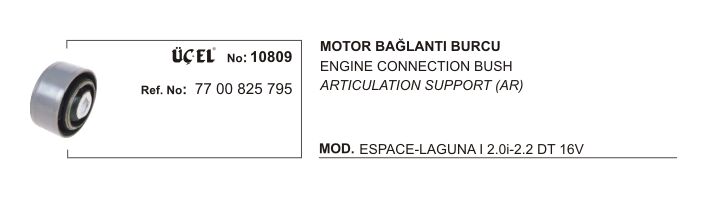 Laguna 1 Motor Kulağı Burcu 7700825795 Üçel