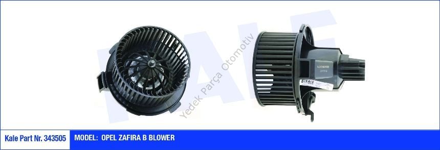 KALORİFER MOTORU 343505 ZAFIRA-B 12V
