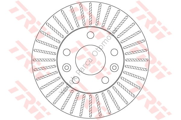 FREN DISKI ON HAVALI DUSTER I 10>18 DUSTER II 18> RENAULT MEGANE IV 15> ( 269*22.5 ) 5 BIJON