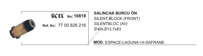 MOTOR BEŞİĞİ BURCU ÖN 10818 LAGUNA-II 7700826216