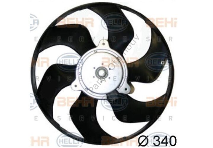 FAN MOTORU 8EW351044391 CLIO-III KLİMALI MODUS
