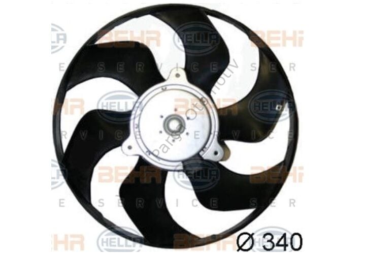 Clio 3  Modus Fan Motoru  2004 2012 7701068310 Behr