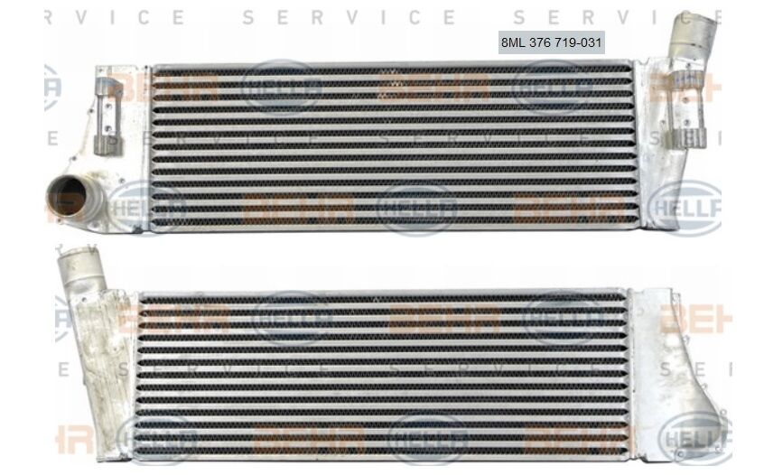 Megane 2 Scenic 2 Turbo Radyatörü 1.5 Dci K9K 1.9 Dci F9Q 8200700172 8200115540 Behr