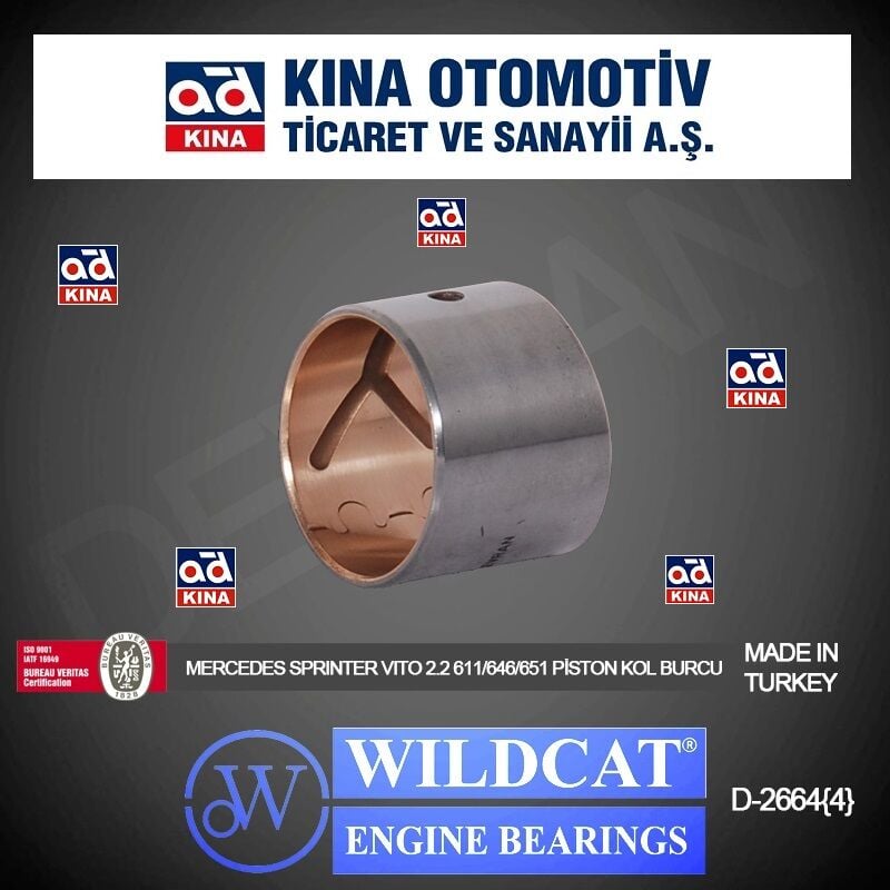Piston Kol Burcu 2664 Sprinter Crafter 611 646
