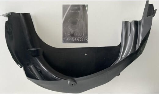 Kangoo 2 Sol Arka Çamurluk Davlumbazı 2008 2020 767498988R Renault Orijinal