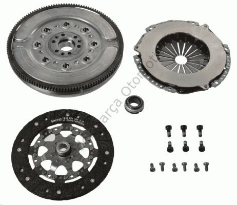 VOLANLI DEB.SETİ 2290601002 PARTNER TEPE 1.6HDİ DW6 P207 P307 P407 P1007