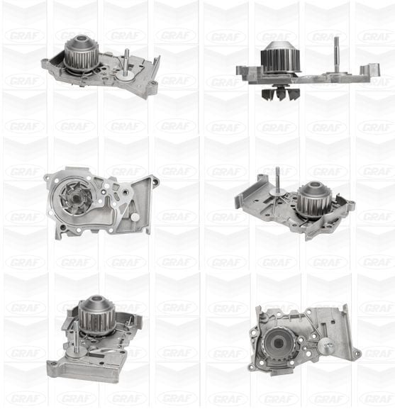 Megane 1  2  3  Scenic 1  2  Fluence Devirdaim Su Pompası K4J  K4M 210105296R