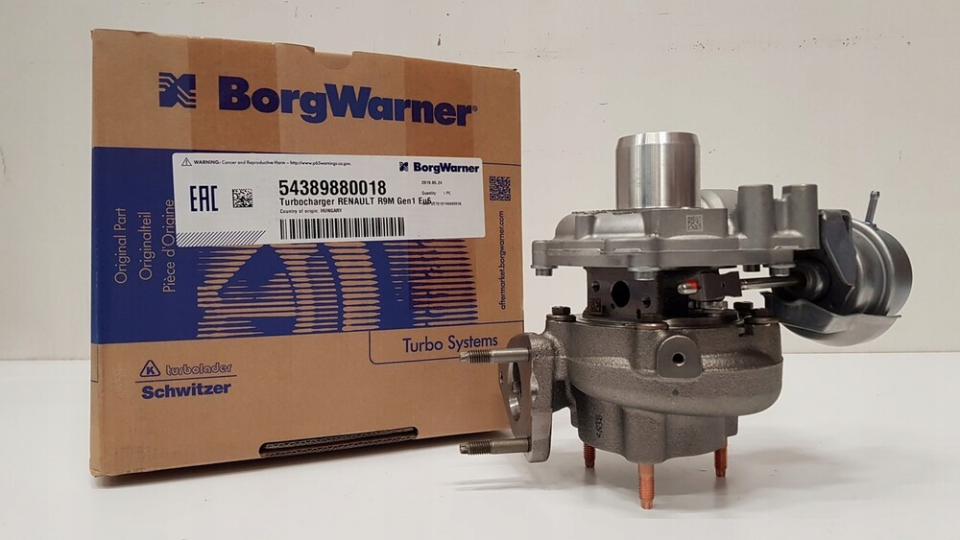 TURBO SARJ MEGANE IV-TALISMAN-TRAFIC III 1.6DCI-R9M