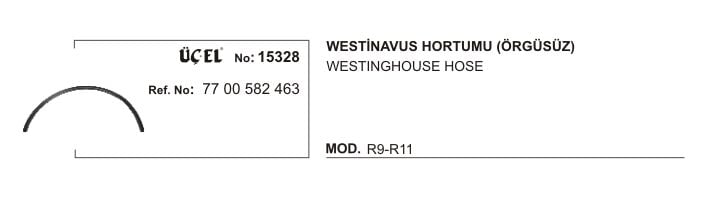 R9 Broadway Westinhause Hortumu Örgüsüz 7700582463 Üçel