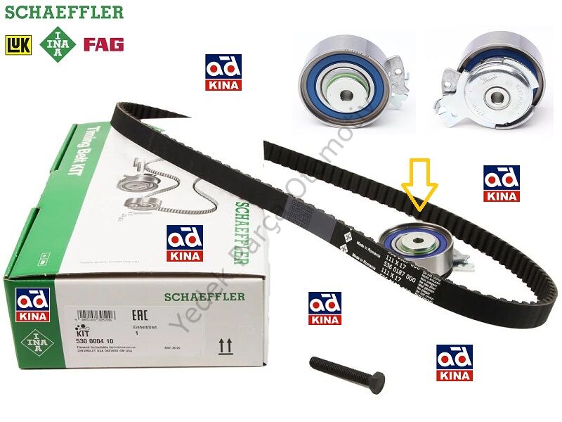 TRİGER SETİ 530000410 ASTRA-F CORSA-B KALOS 1.4 8V (111 DİŞ) (1606369) X14SZ
