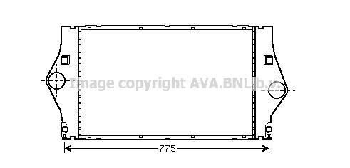 Laguna 2 Espace 4 Turbo Radyatörü İntercoller 2.2 Dci G9T 8200075810 Kale