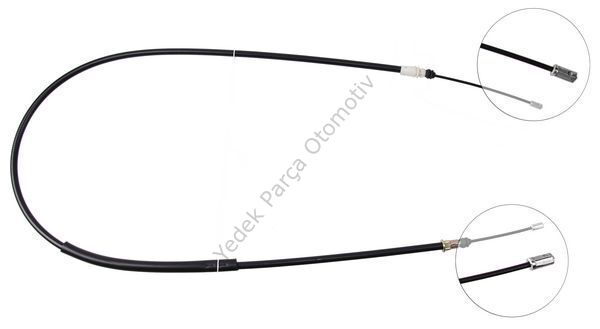EL FREN TELİ ARKA 6002.622 SAXO (96-) P106 (96-) (DİSKLİ TİP)
