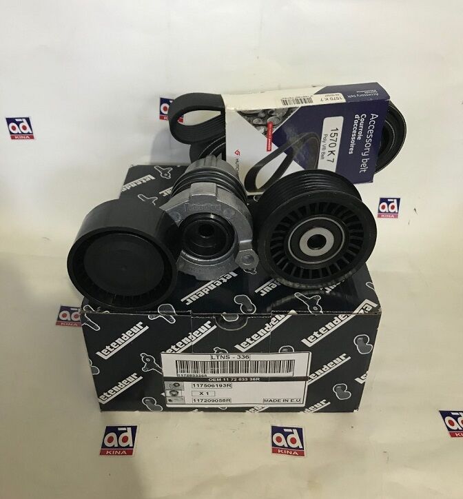 Clio 4 Captur 1 Alternatör V Kayış Seti 1.2 Tce H5F 117203336R Letendeur