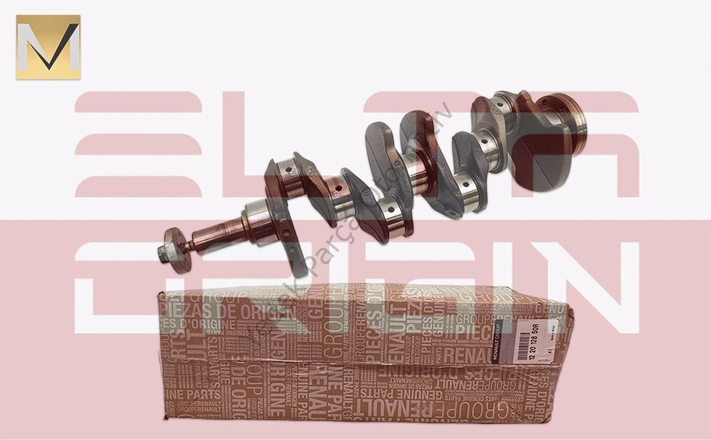 KRANK MİLİ M11112850E CLIO-MEGANE 1.6 8V K4M K7M LOGAN 1.6 1.6 16V FİLEXİFUEL 1.6 16V