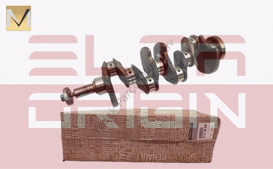 KRANK MİLİ M11112850E CLIO-MEGANE 1.6 8V K4M K7M LOGAN 1.6 1.6 16V FİLEXİFUEL 1.6 16V