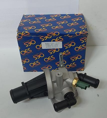 TERMOSTAT KOMPLE MUSURLU ALBEA-DOBLO-PANDA 1.3 MULTIJET (BEHR G85288)