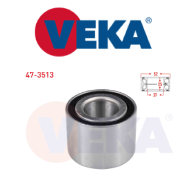 ARKA TEKER RULMANI R9-R19-CLIO-KANGOO-MEGANE-SANDERO-LOGAN