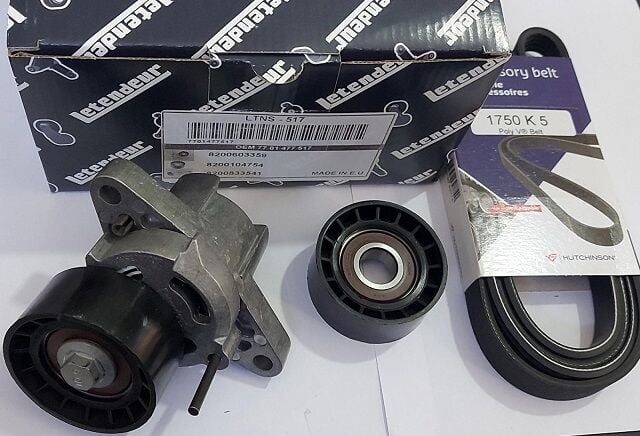 Megane 1 Clio 2 Laguna 2 Alternatör Kayış Seti 1.4 16V 1.6 16V 7701477517 Letendeur