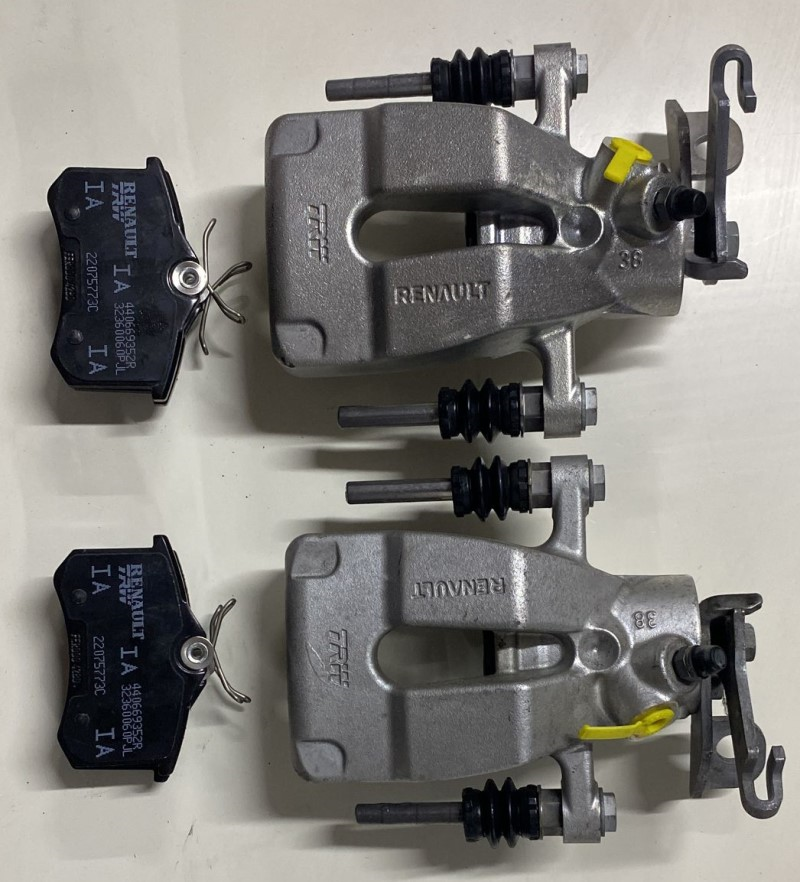 FREN KALIPER TAKIMI ARKA SAG-SOL BALATALI MEGANE II (2 TARAF)