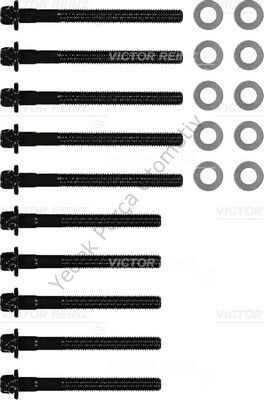 SİLİNDİR KAPAK SAPLAMASI 143208901 CLIO MEGANE R19 LOGAN 1.4 1.6İ 8V