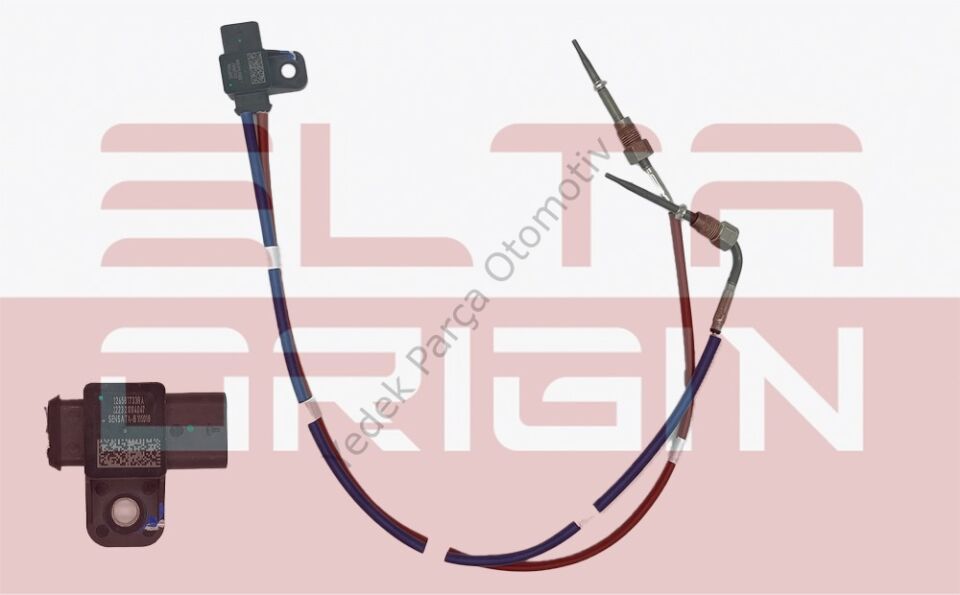 EKSOZ GAZ SICAKLIK KAPTÖRÜ O11387733E CAPTUR CLIO IV KADJAR MEGANE IV 1.3TCE
