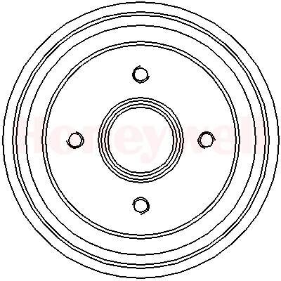 R9 R11 Arka Fren Kampanası 7700685473 Bendix