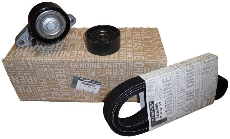 Laguna 2 Logan 1 Duster 1 Alternatör Gergi Kayış Kiti 1.6 16V K4M 2002 2017 7701477528  Renault Mais