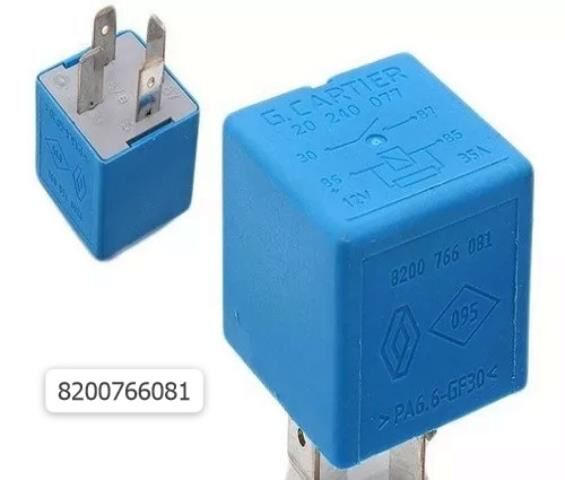 Renault Dacia Çok Amaçlı Elektronik Sigorta Kutu Rolesi 8200766081 Renault Orijinal
