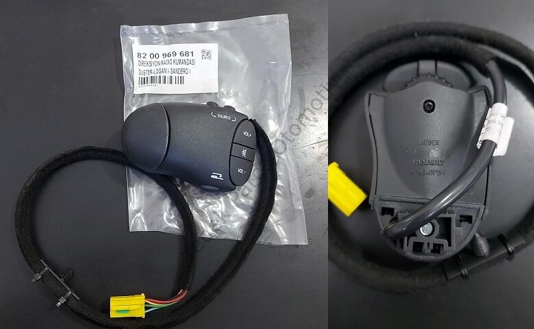 DİREKSİYON RADYO KUMANDASI 8200969681 DUSTER SANDERO LOGAN
