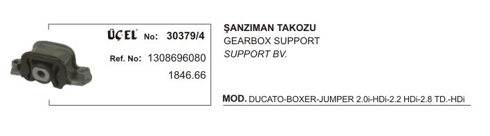 ŞANZUMAN TAKOZU 30379-4 DUCATO BOXER JUMPER 1.9 2.5 DİZEL . TDI 94 1308696080 18