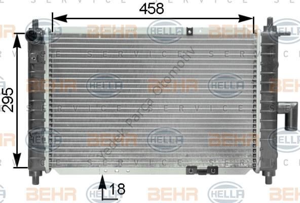 RADYATÖR 346090 MATIZ (BRAZING)