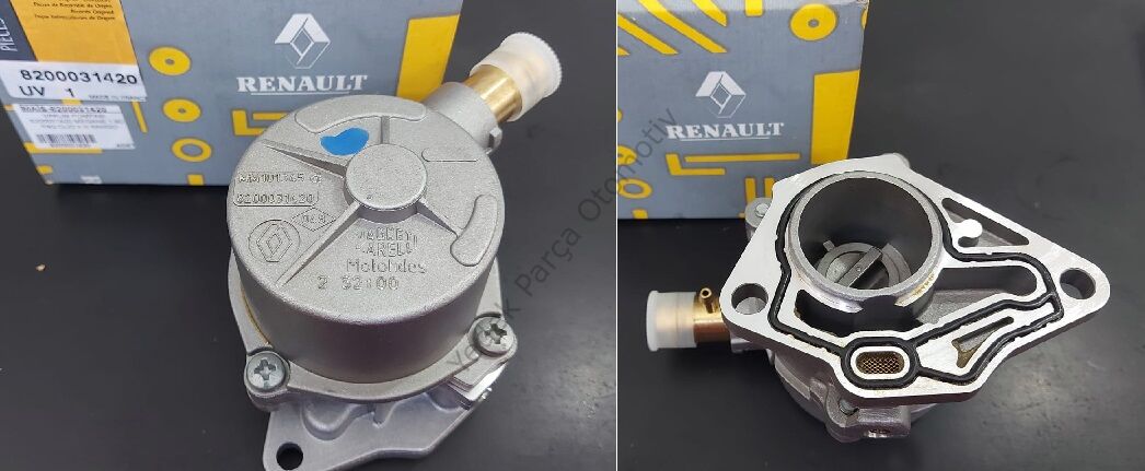 VAKUM POMPASI 8200031420 MEGANE 1.9D F9Q CLIO II III KANGO TRAFIC