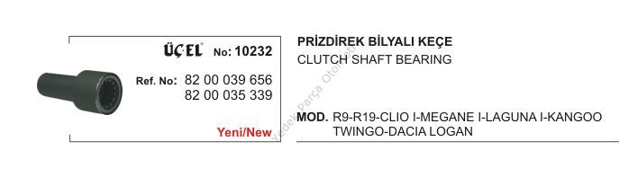 PRİZDİREK MALAFALI BİLYA 8200039656 CLIO  2  MEGANE KANGO LOGAN E7J F3R F8Q F9Q